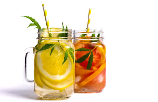 lemon and orange infused beverages