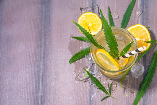 lemon infused THC beverage