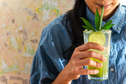 lime infused THC beverage