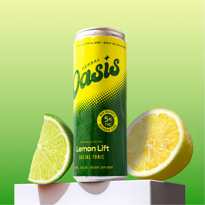 oasis vape juice cbd Lemon Lift 5mg THC Drink