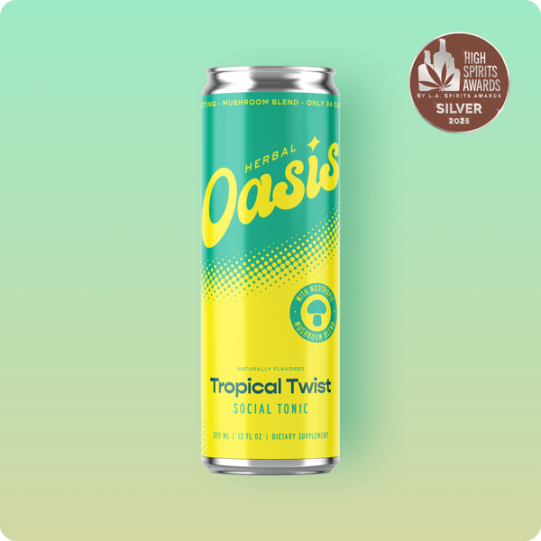 Tropical Twist Adaptogen Beverage | Herbal Oasis